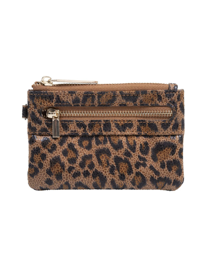 Porte-monnaie Femme zippé Léopard