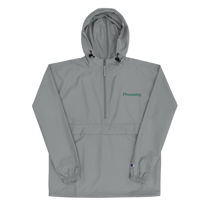 Processing - Embroidered Champion Packable Jacket
