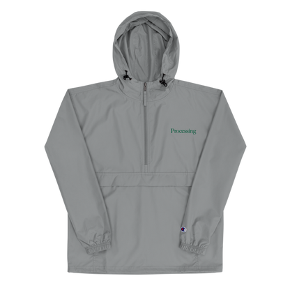 Processing - Embroidered Champion Packable Jacket