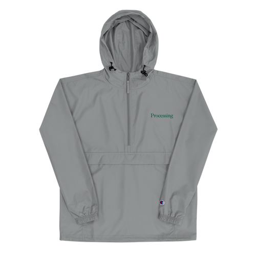 Processing - Embroidered Champion Packable Jacket
