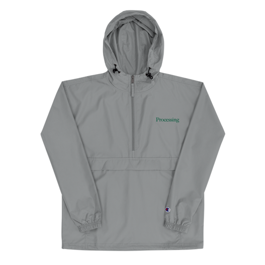 Processing - Embroidered Champion Packable Jacket