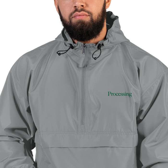 Processing - Embroidered Champion Packable Jacket