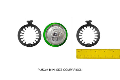 PuffCuff Mini Pack - 2.5 inch (3 Pcs) - Black