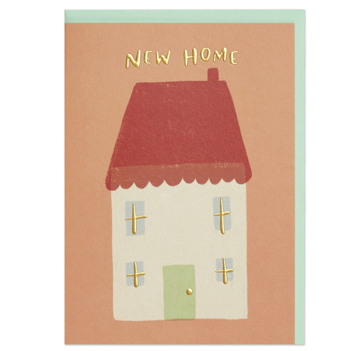 Raspberry Blossom New Home Greetings Card