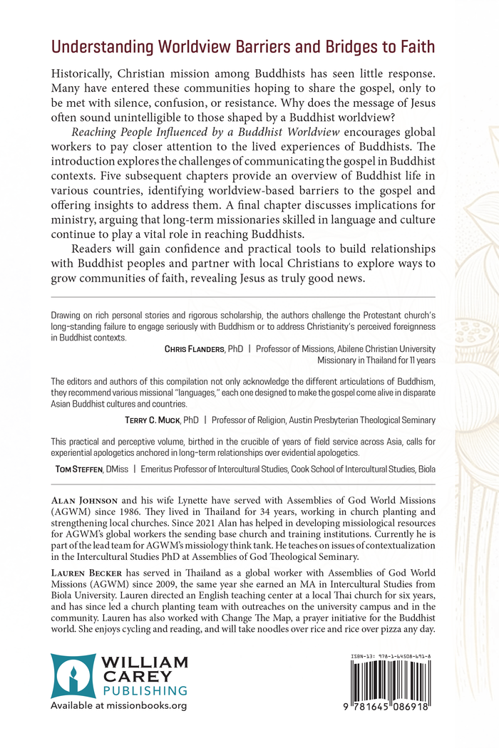Reaching People with a Buddhist Worldview - MissionBooks.org