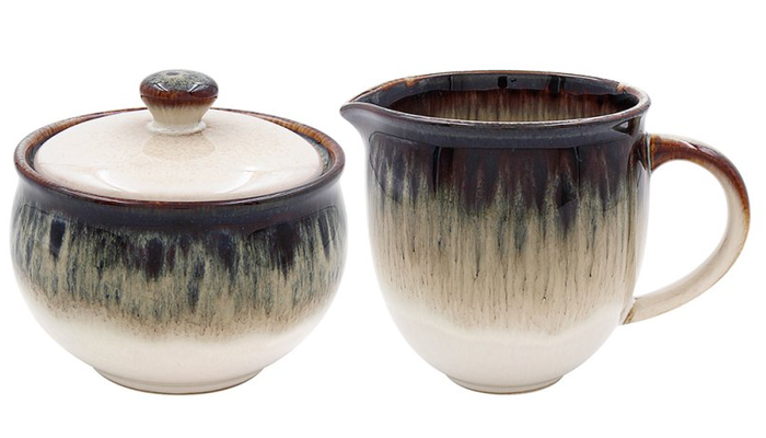 Reactive Glaze Sugar & Cream Set