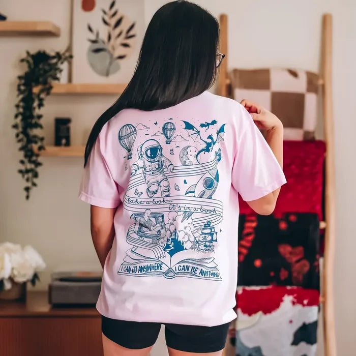 Reading Rainbow Heavy Weight Tee - Shirt