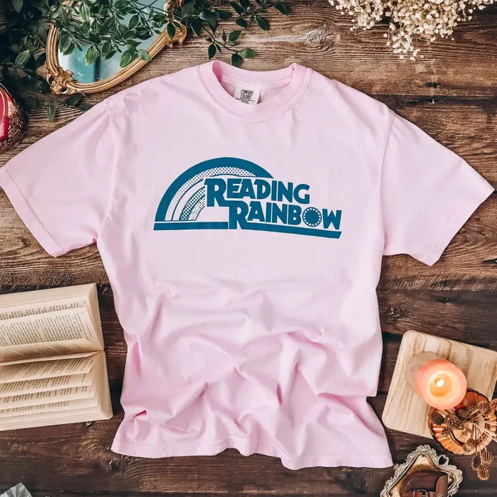 Reading Rainbow Heavy Weight Tee - Shirt