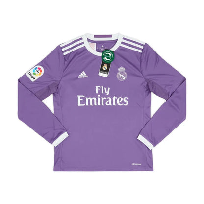 Real Madrid CF Away Long Sleeve Kit 2016-17