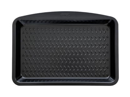 Rectangular metal oven dish with easy grip - GLIDE