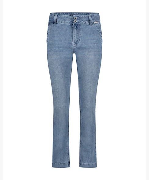 Red Button Diana Cropped Jeans - Lightstone Used