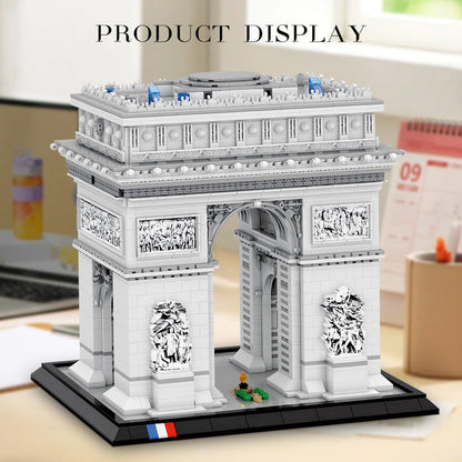 ReoBrix 66024 Famous Landmark Arc de Triomphe Klemmbausteine - LesDiy - Klemmbausteine
