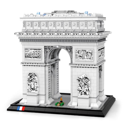 ReoBrix 66024 Famous Landmark Arc de Triomphe Klemmbausteine - LesDiy - Klemmbausteine
