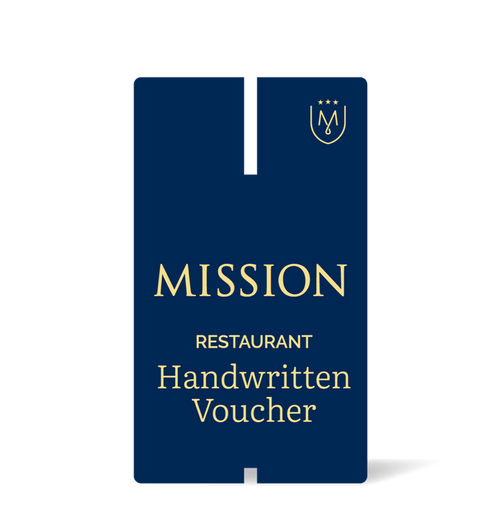 Restaurant Handwritten Voucher