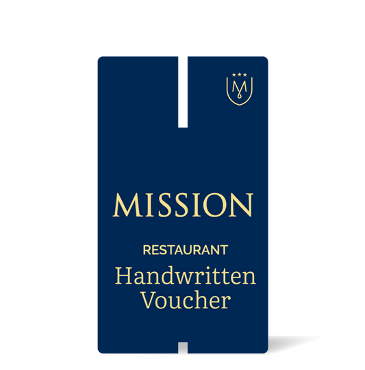 Restaurant Handwritten Voucher