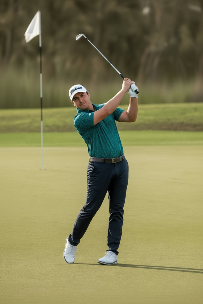 Rhoback - The Mulligan Performance Polo - Fairway Green