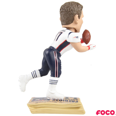 Rob Gronkowski New England Patriots Iconic Moment Bobblehead