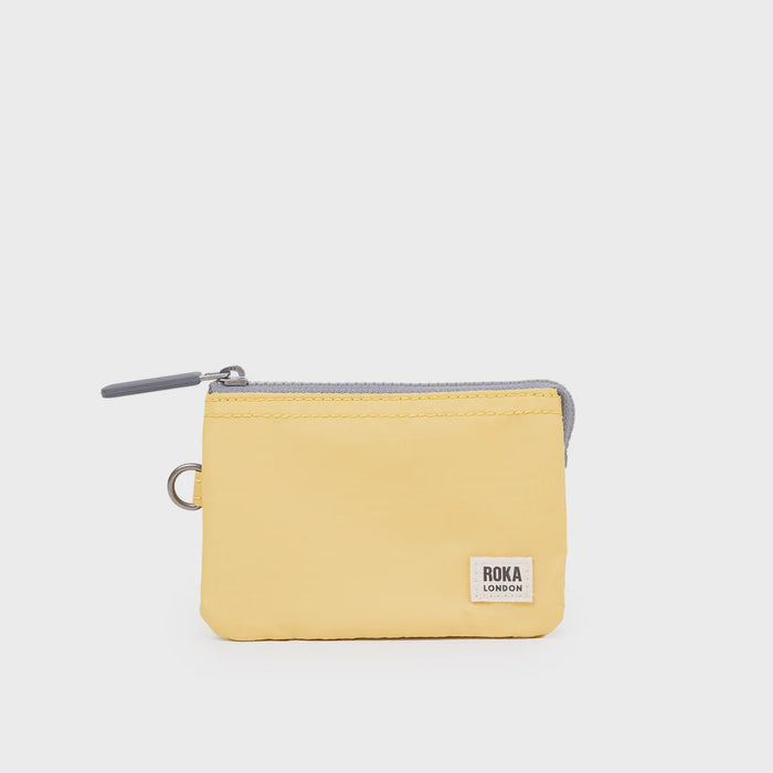 Roka Carnaby Small Sustainable Purse - Citron