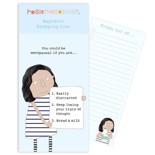 Rosie Made A Thing - Menopause Magnetic Shopping List