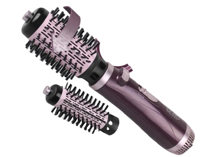 en-747 / Enzo Rotating Hot Air Brush Brosse chauffante rotative 1000 watt pink