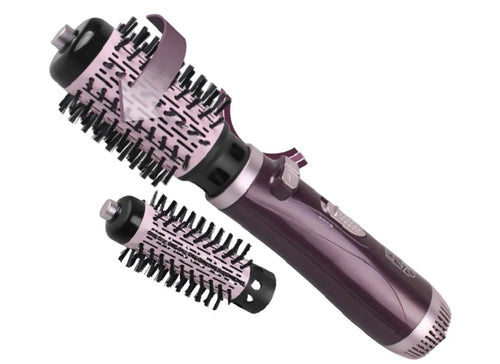 en-747 / Enzo Rotating Hot Air Brush Brosse chauffante rotative 1000 watt pink