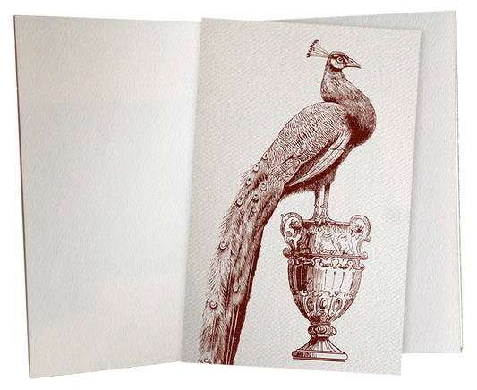 Royal Peacock Pocket Journal