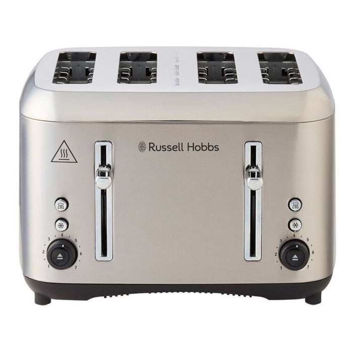 Russell Hobbs Addison 4 Slice Toaster - Brushed Stainless Steel