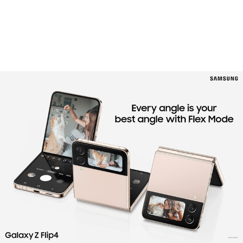 Samsung Galaxy Z Flip 4 512GB 5G - Pink Gold