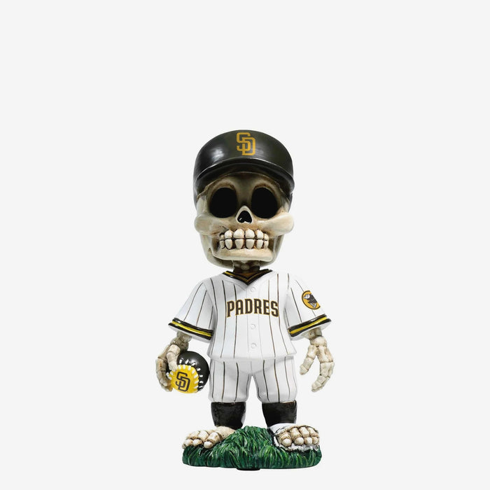 San Diego Padres Team Skull Mini MLB Baseball Bobblehead