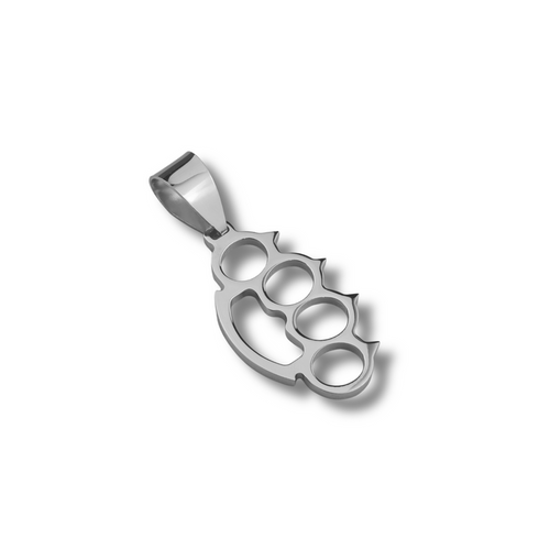 Schlagring Anhänger - 925er Silber