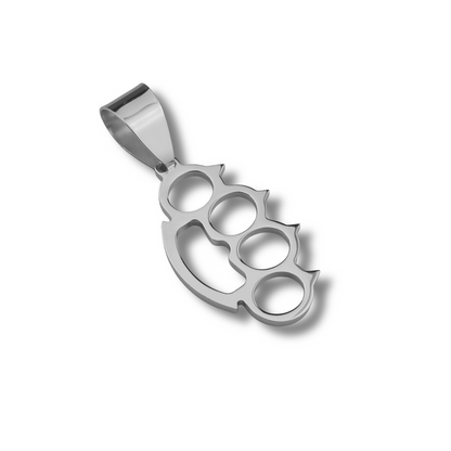 Schlagring Anhänger - 925er Silber