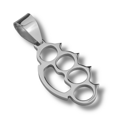 Schlagring Anhänger - 925er Silber