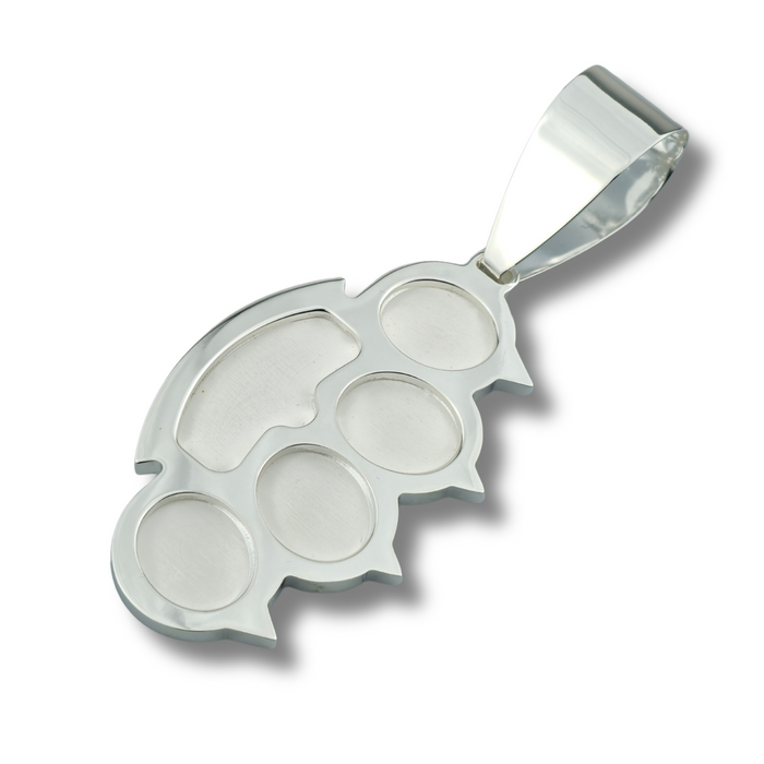 Schlagring Anhänger - 925er Silber