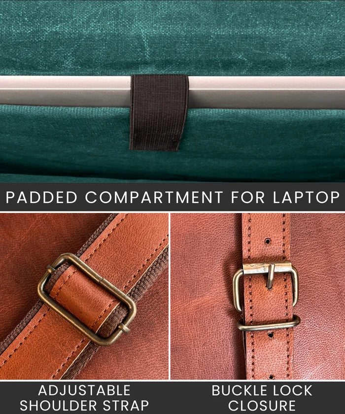 Leather Work Bag
