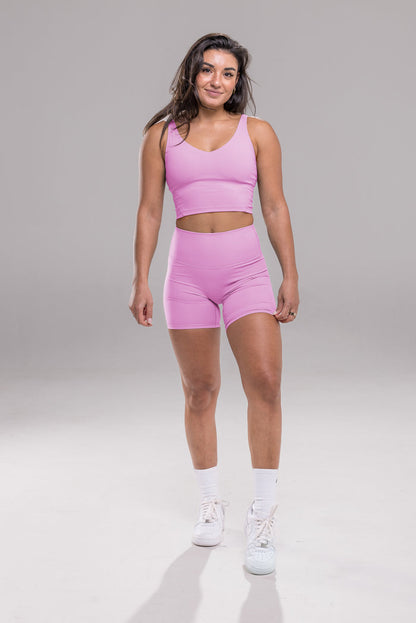 Seamless V Short - Strawberry Cream