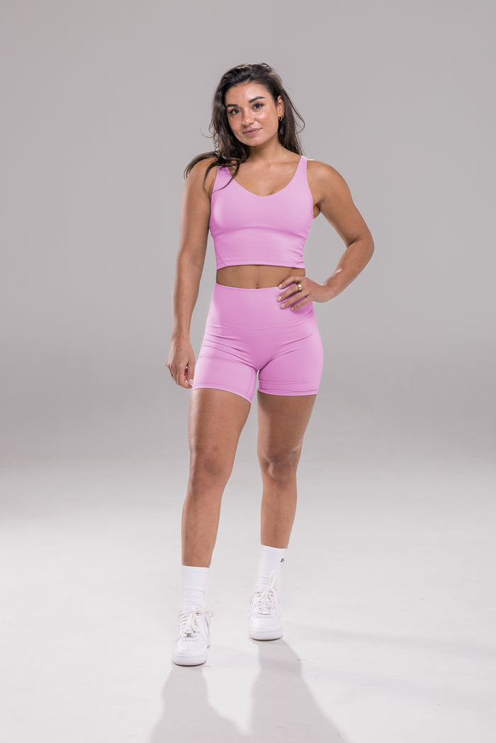 Seamless V Short - Strawberry Cream