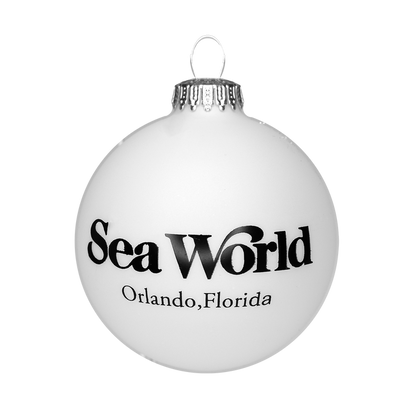 SeaWorld Florida State Local Glass Ball Ornament