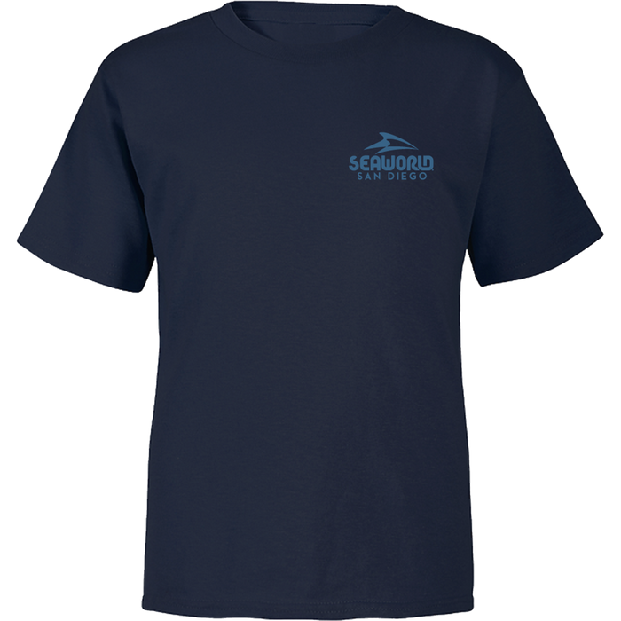 SeaWorld Greetings From San Diego Blue Toddler Boy Tee front