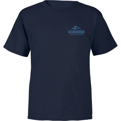 SeaWorld Greetings From San Diego Blue Toddler Boy Tee front
