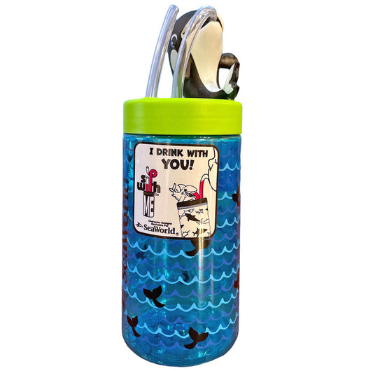 SeaWorld Orca Sip With Me Tumbler