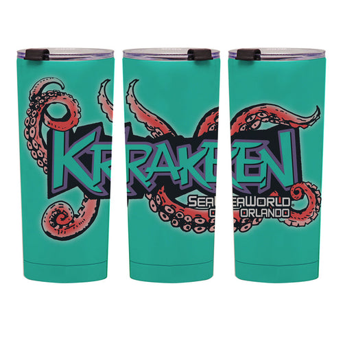 SeaWorld Orlando Kraken Tumbler 24oz