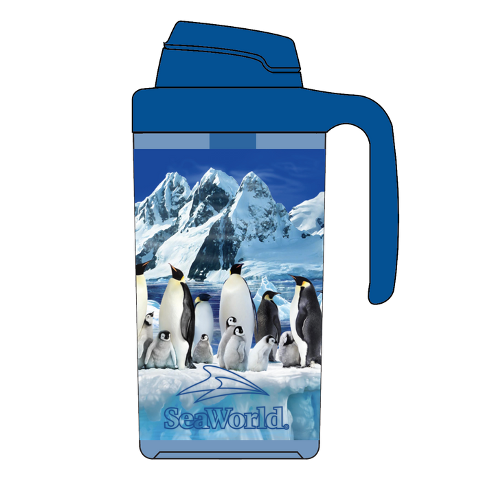 SeaWorld Penguin Freeze Bottle 62.5 oz