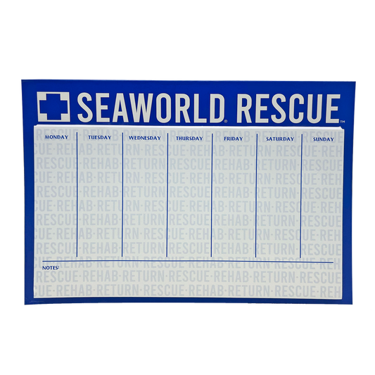 SeaWorld Rescue Weekly Desktop Calendar