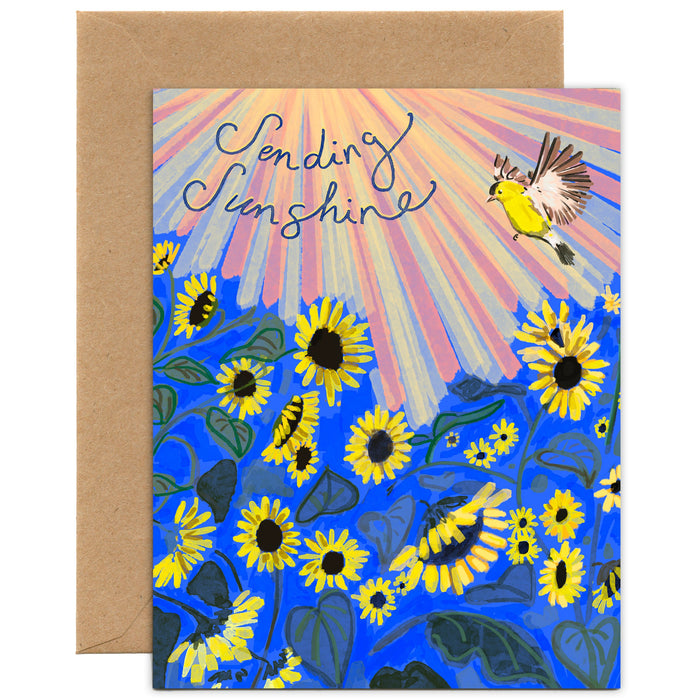Sending Sunshine — Everyday, Encouragement Card