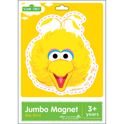 Sesame Street Big Bird Jumbo Magnet package