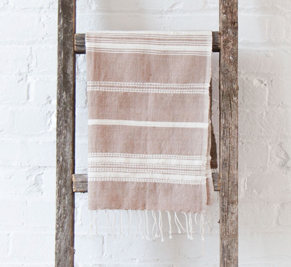 Set of 2 Hand Woven Aden Ethiopian Cotton Hand Towels (many colors)- Eco-Friendly, Fair Trade - Give Back Goods