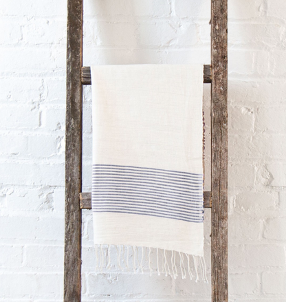 2 Hand Woven Riviera Ethiopian Cotton Hand Towels (choose color)- Eco-Friendly, Fair Trade - Give Back Goods