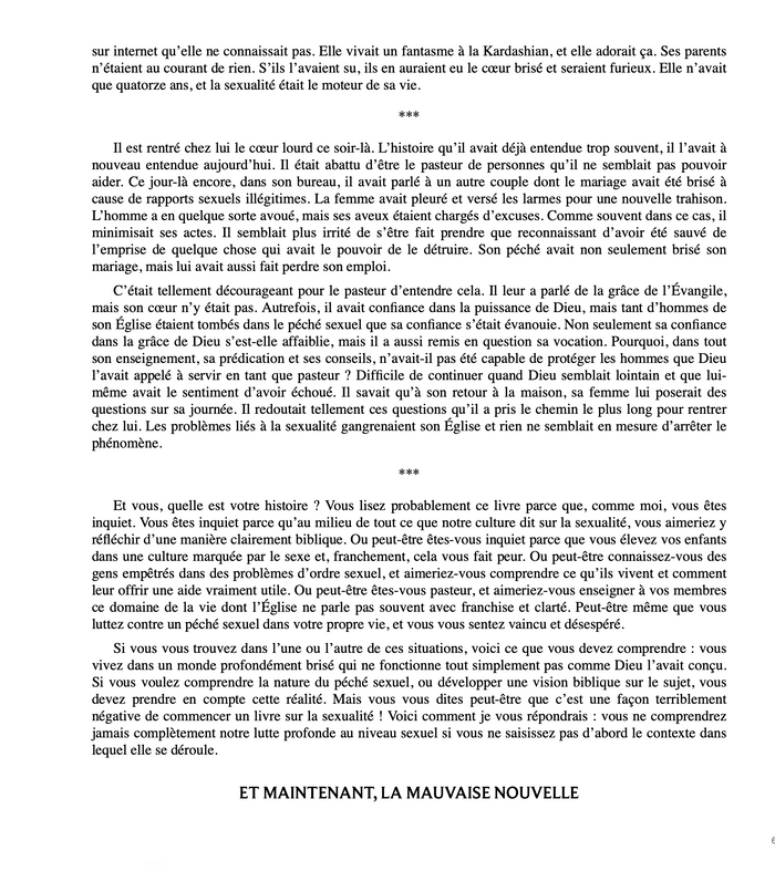 Sex in a Broken World (French eBook)