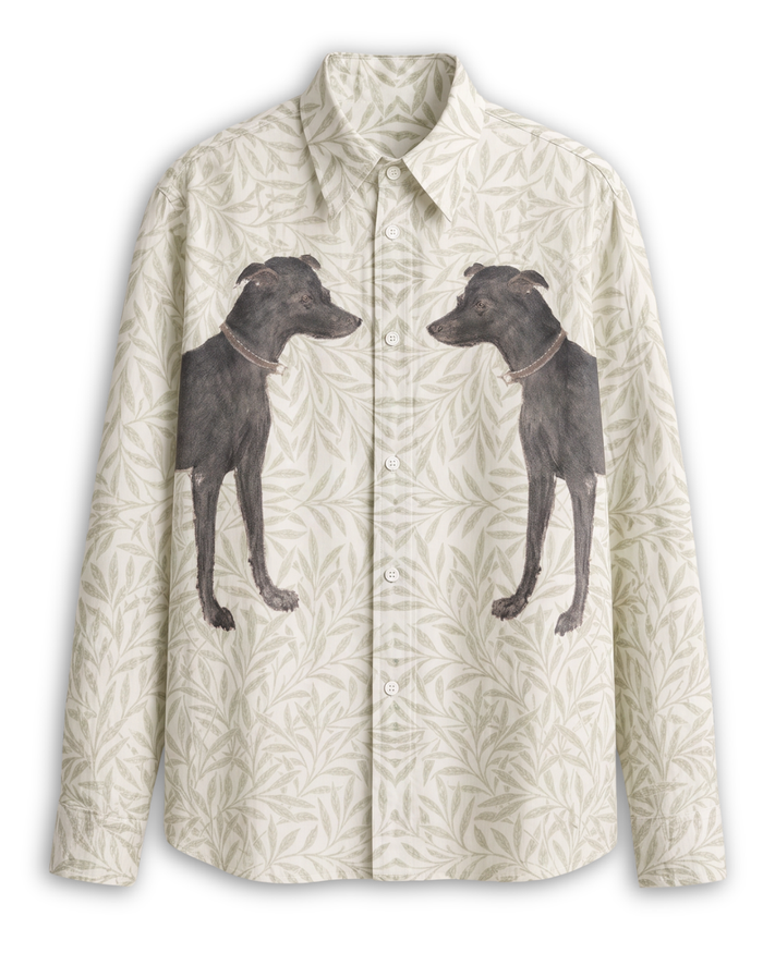 Shikari Shirt - Men - Green - Giza Cotton