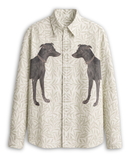 Shikari Shirt - Men - Green - Giza Cotton